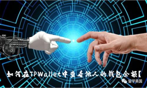 如何在TPWallet中查看他人的钱包余额？