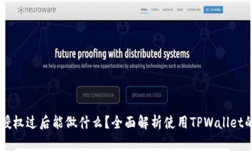 TPWallet被授权过后能做什么？全面解析使用TPWallet的优势与功能